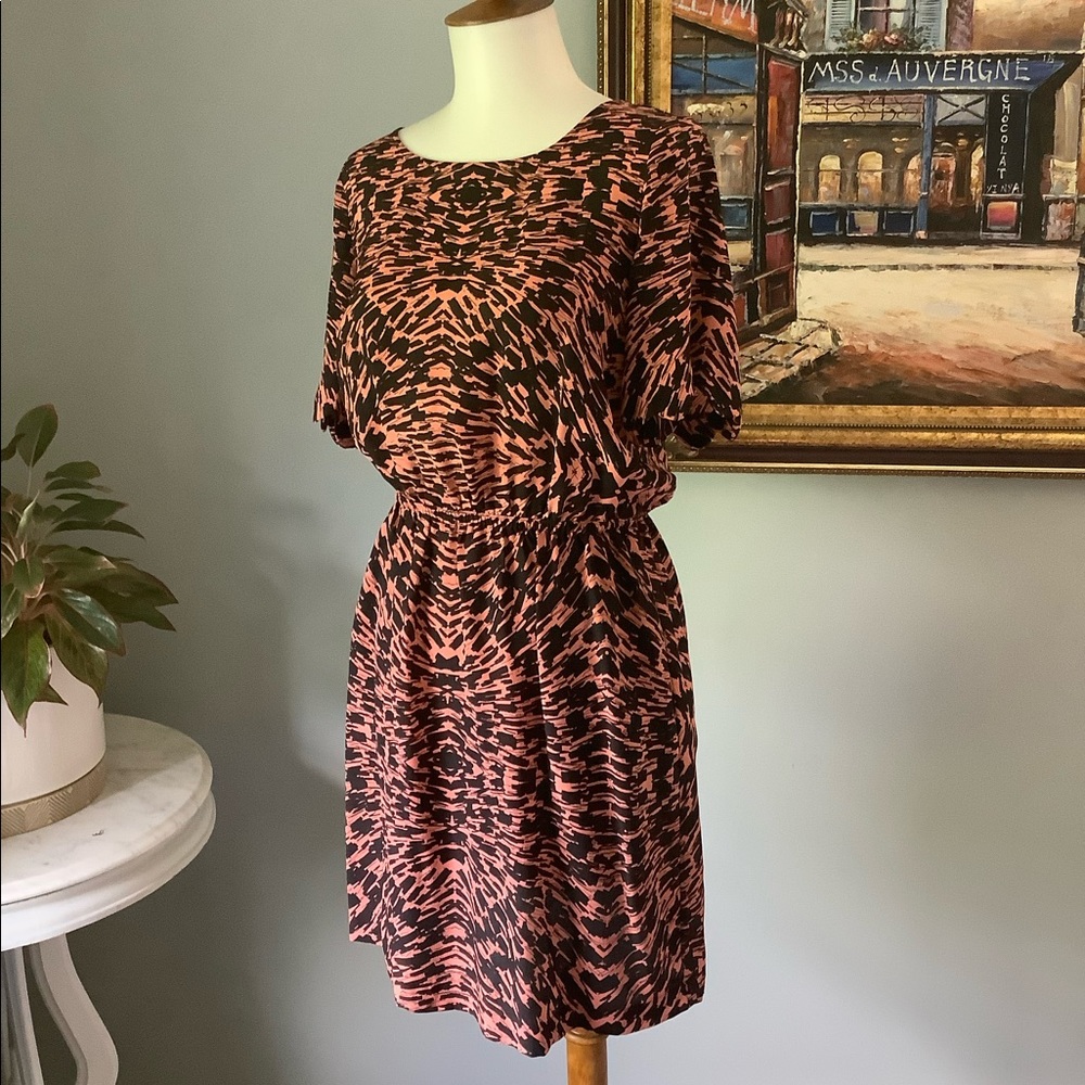 Madewell | Broadway & Broome Skywriter Novella Silk Cutout Dress Size 0